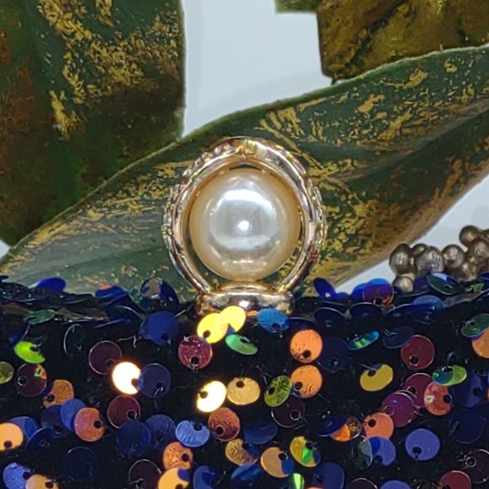 Exquisite Sequin Clutch Evening Bag - Picture 6 of 8